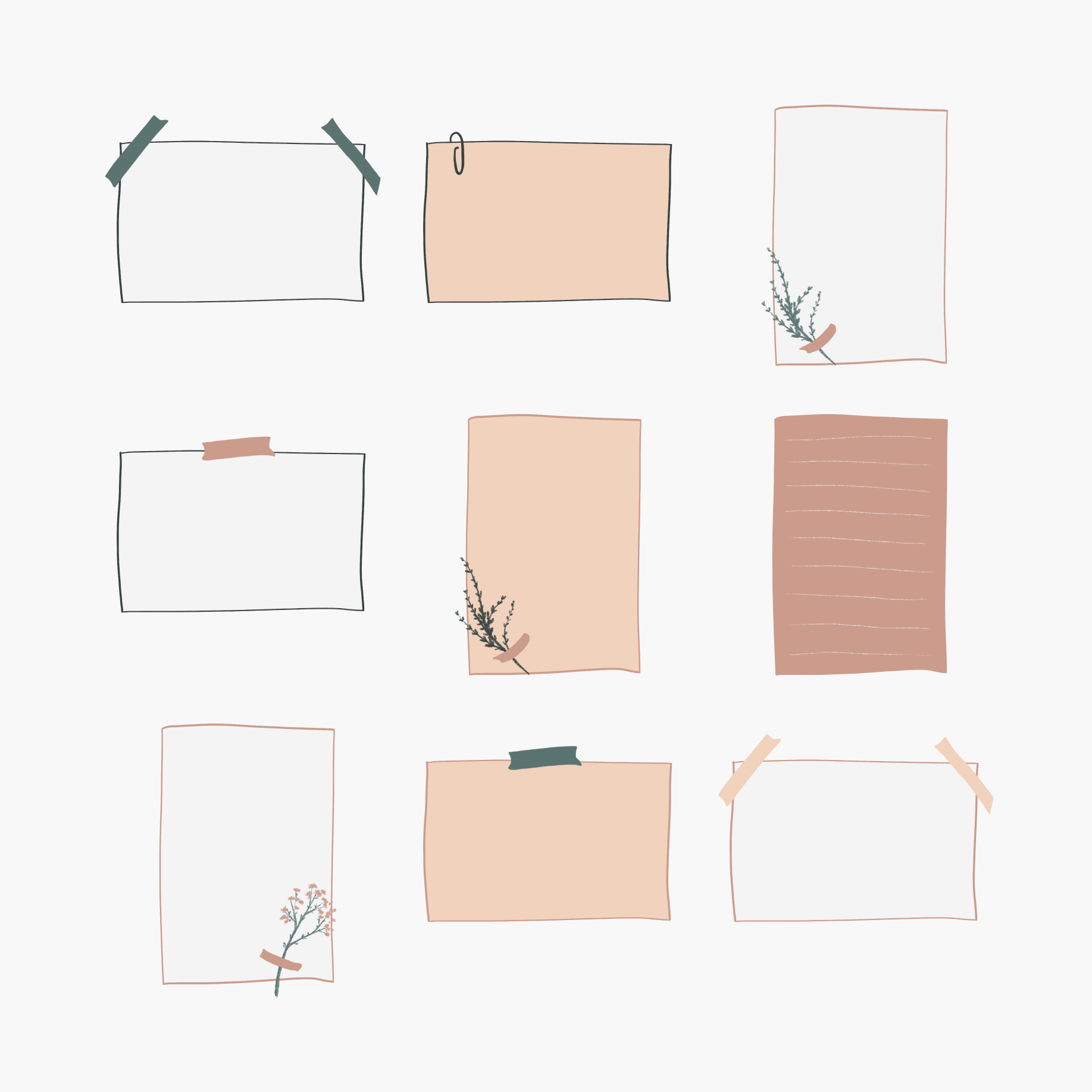 Минималистичные рамки